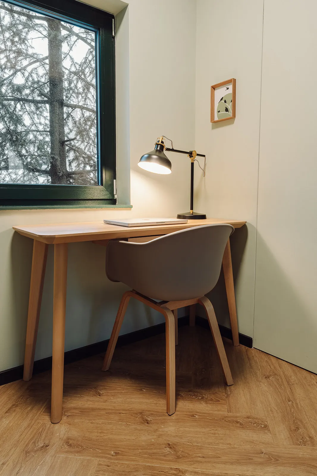 Miejsce do pracy — domek Grønne, Strøme Sulistrowiczki
