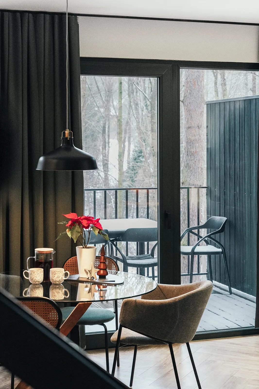Salon z rozkładaną sofą — domek Grønne, Strøme Sulistrowiczki